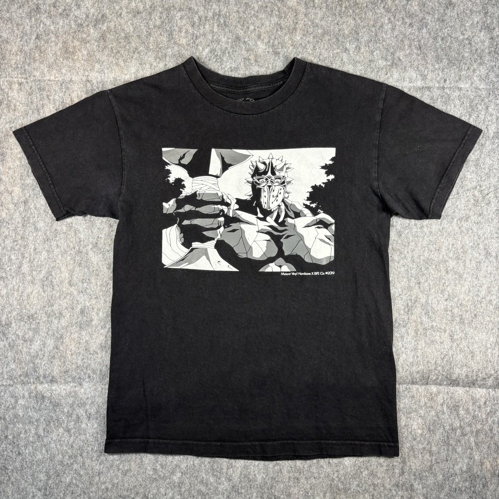Mutant Vinyl Hardcore T-Shirt Men's Medium MVH Black Short Sleeve Band Tee